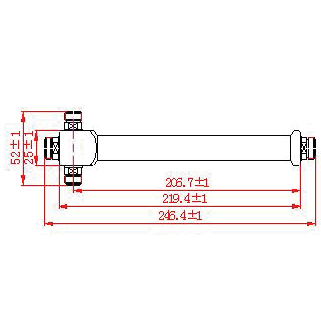 Split:3；Ripple (dB)：≤0.43；VSWR：≤1.25 Ordinary (N-F) power divide