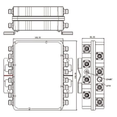 F-band uplink interference suppression filter of TD-LTE