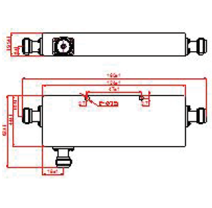 Impedance：50Ω; VSWR：≤1.25 Ordinary (N-F) coupler