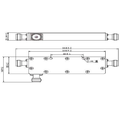 Impedance：50Ω; Power：200W; VSWR：≤1.25 Low power level cavity coupler