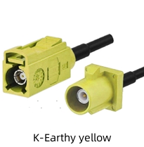 K-Earthy yellow Coaxial Cable RF Cable