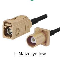 I- Maize-yellow Coaxial Cable RF Cable