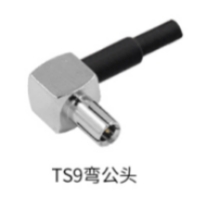 TS9 Right Angle Male Connector