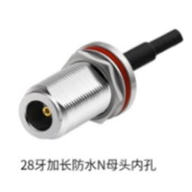 28-thread Extended Waterproof N Female Connector Inner Bore