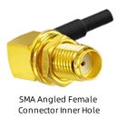 SMA Angled Female Connector Inner Hole