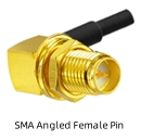 SMA Angled Female Pin