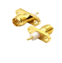 Flange SMA Female Connector Inner Hole Connector