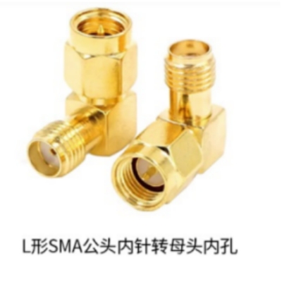 Right-angle SMA Male Pin to Female Socket Adapter